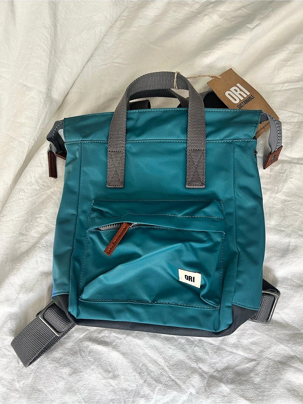 ORI Bantry B Sustainable Backpack in Blue NWT